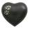 Arielle Slate Pet Paw Heart Keepsake Cremation Urn for Pets main image