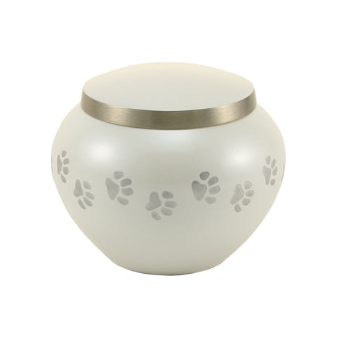 Small Odyssey Pet Urns - Pearl