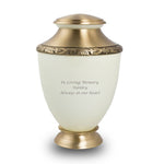 Artisan Pearl Cremation Urn - Large