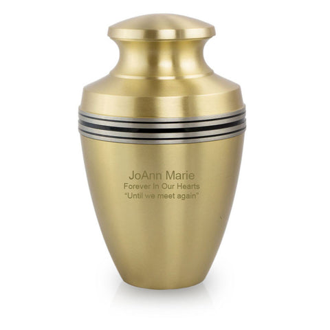 Grecian Bronze Cremation Urn - Large