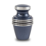 Grecian Blue Cremation Keepsake Urn