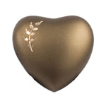 Aria Wheat Heart Cremation Keepsake