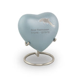 Aria Dolphin Heart Cremation Keepsake