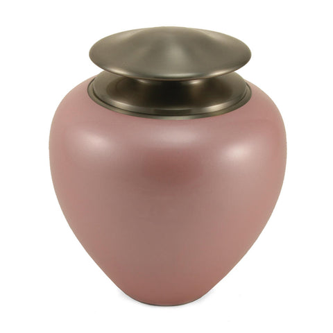 Bronze Cremation Urn - Satori Pink Pearl