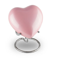 Satori Pearl Pink Heart Keepsake
