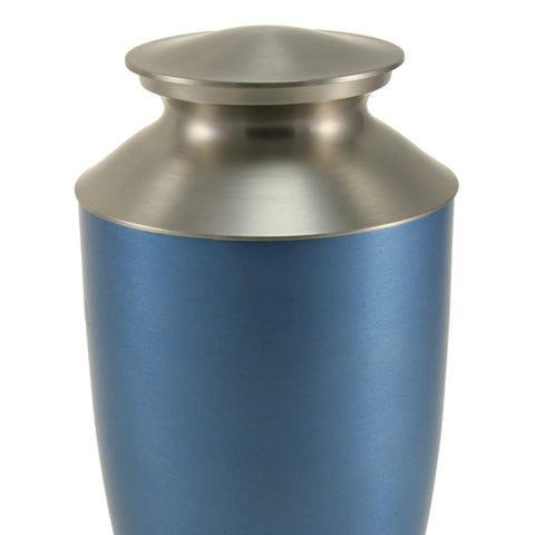 Monterey Blue Bronze Cremation Urn