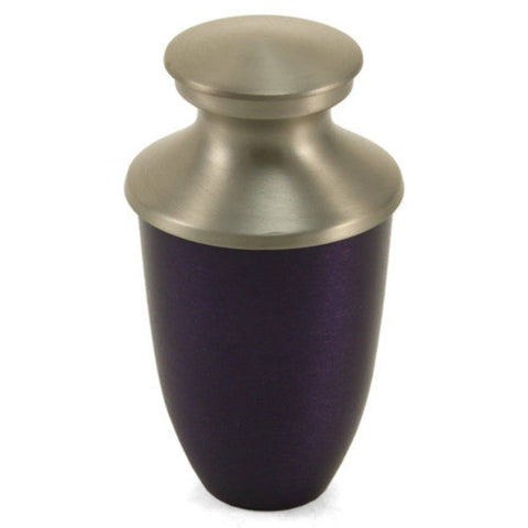 Purple Monterey Keepsake Urn
