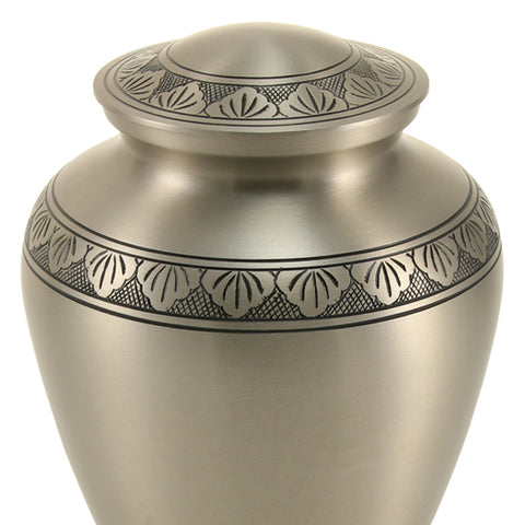 Elite Athena Pewter Cremation Urn - Large