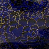 Royal Blue Cloisonne Cremation Urn