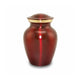 Brass Crimson Pet Cremation Urns - Extra Small