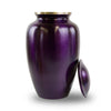 Luxurious Violet Cremation Urn