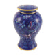 Etienne blue butterfly cloisonne cremation urn main image.
