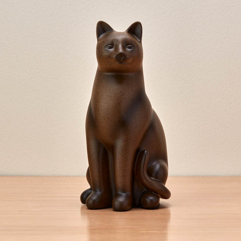 Grand Cat Cremation Urn - Sable
