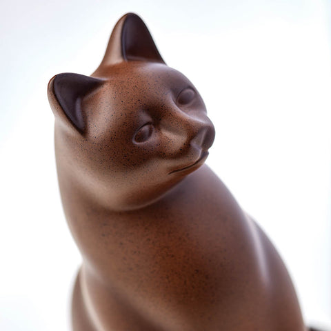 Grand Cat Cremation Urn - Sable