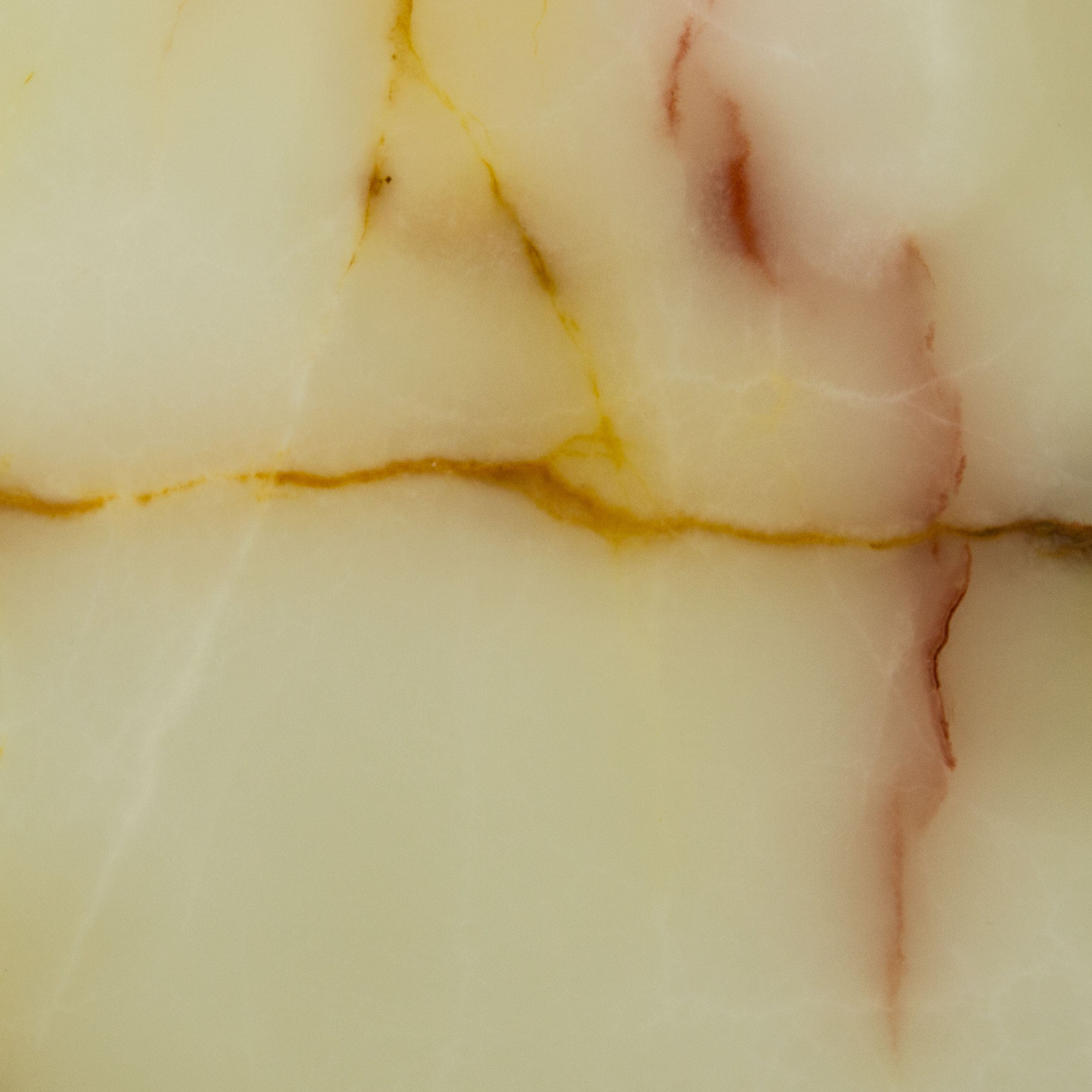 Light Green Onyx Marble Box Cremation Urn detail image of veining.