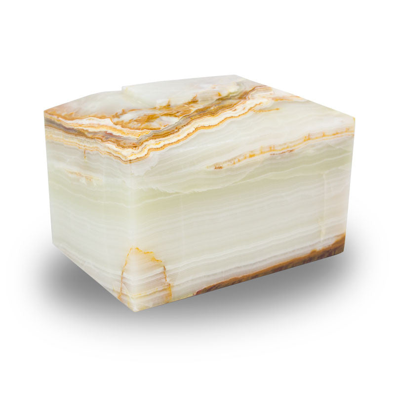 Natural Harmony Marble Box Cremation Urn OneWorld Memorials