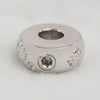 Heart Cremation Charm Bead - Sterling Silver