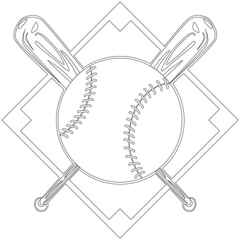 Baseball Engraving - Large