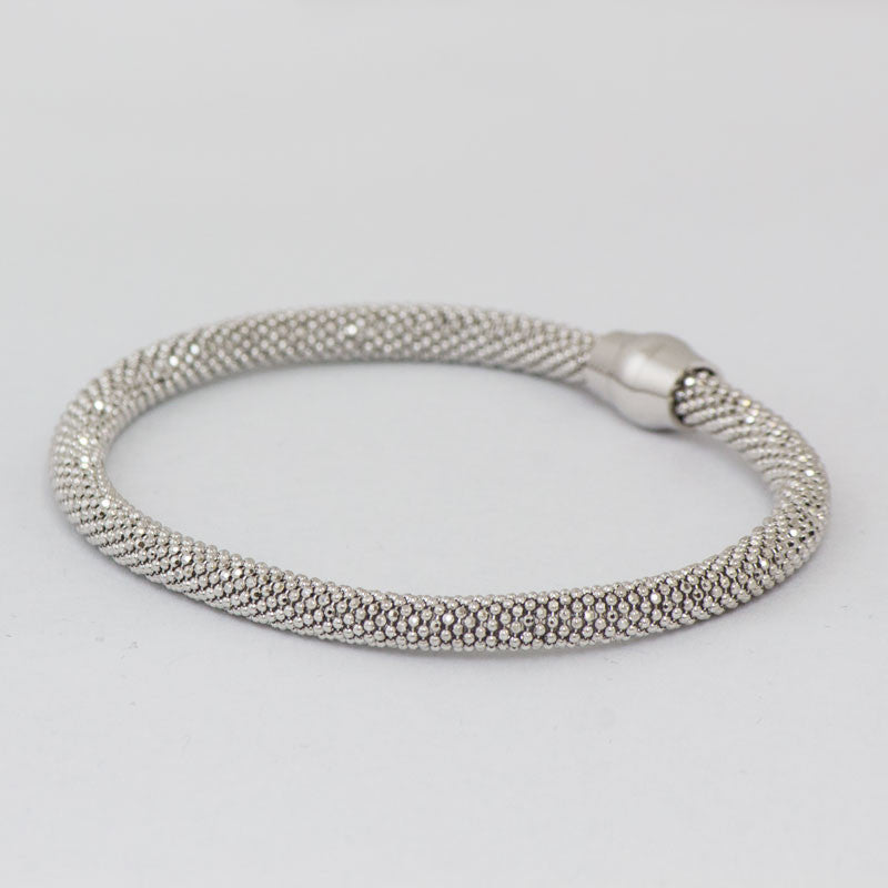 Sterling Silver Rope Bracelet for Cremation Pendant