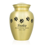 Bronze Paw Cremation Urn - Medium