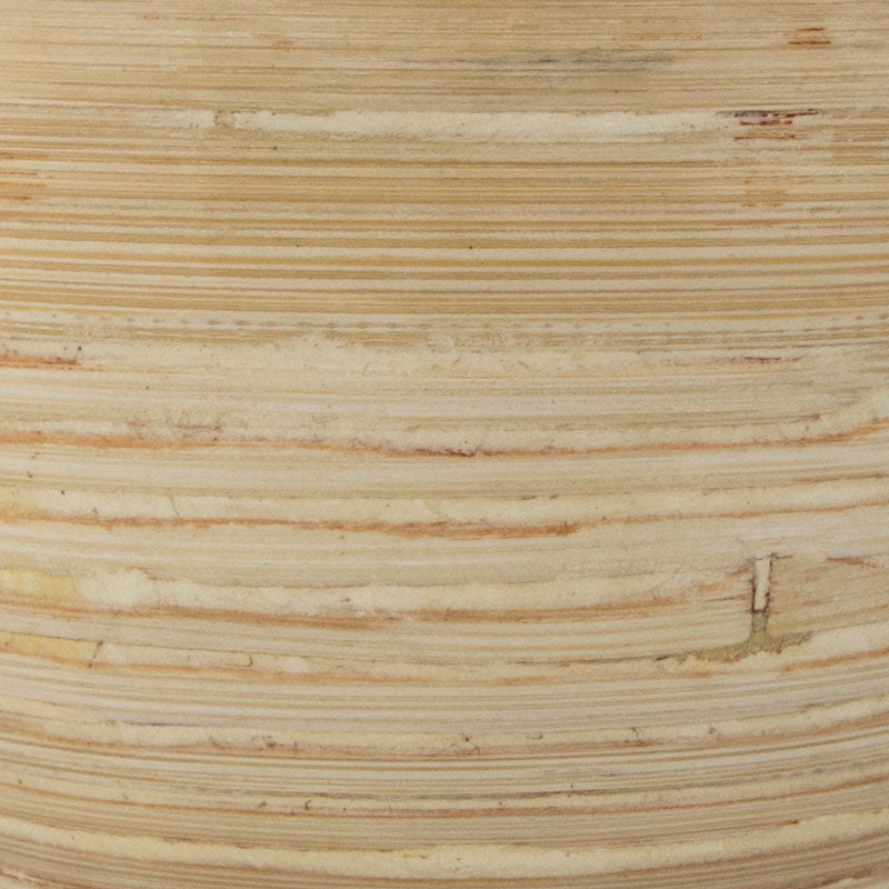 Tall Bamboo Cremation Urn- Natural