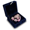 Cloisonne Blush Cremation Keepsake Heart