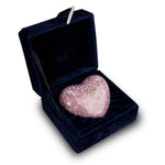 Cloisonne Rose Cremation Keepsake Heart