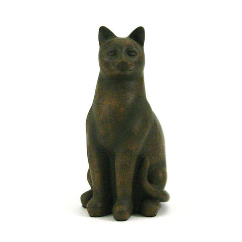 Grand Cat Cremation Urn In Tabby