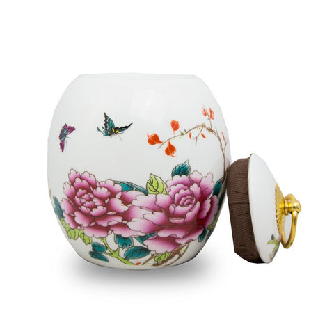 Butterfly Ceramic Cremation Urn - Small