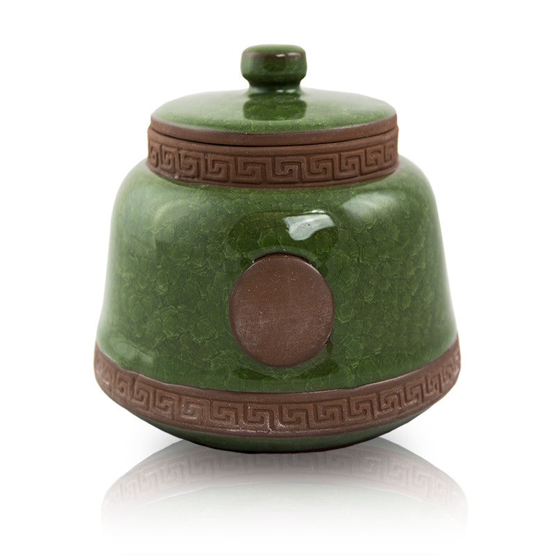 Emerald Ceramic Pet Urn - Small