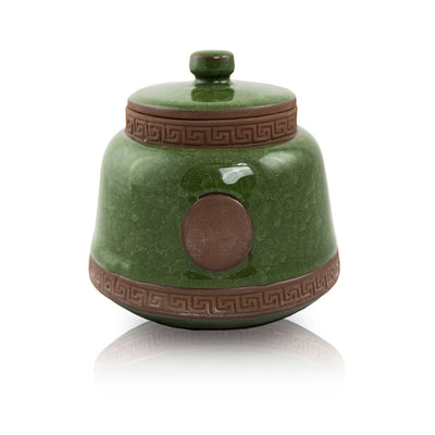 Emerald Ceramic Pet Urn - Extra Small