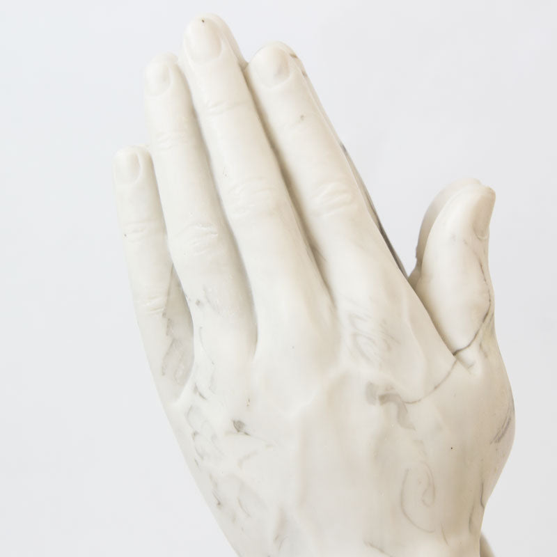 Praying Hands Marbleized Cremation Urn