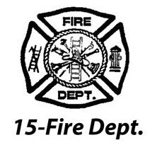 15-Fire Deptartment Symbol (+$29.95)