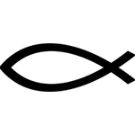 Christian Fish Engraving