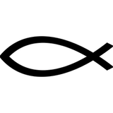 Christian Fish Engraving