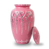 Garland Drop Cremation Urn - Pink