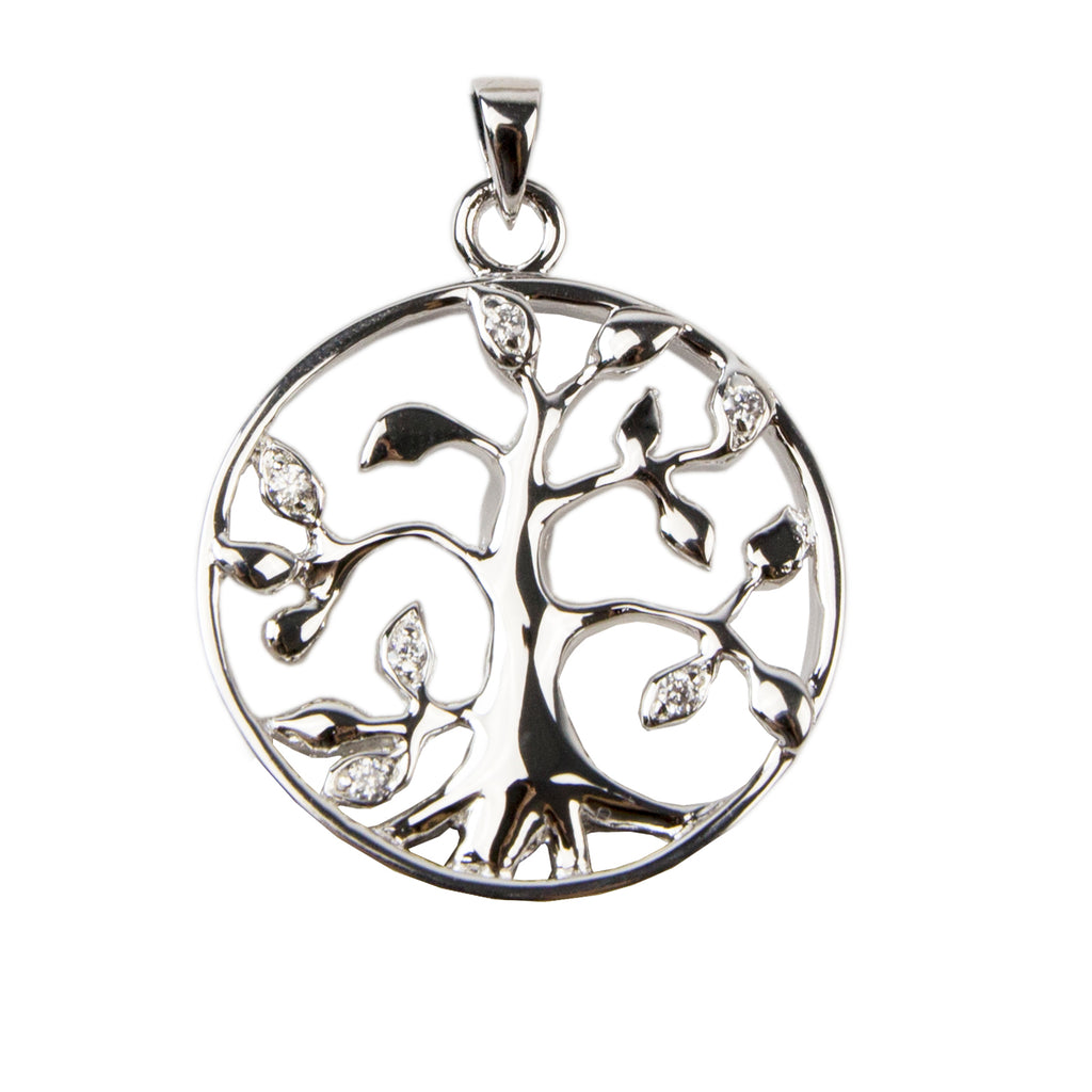 Tree of Life Cremation Necklace - Sterling Silver