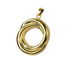 Circle of Love Companion Cremation Necklace - Gold Vermeil