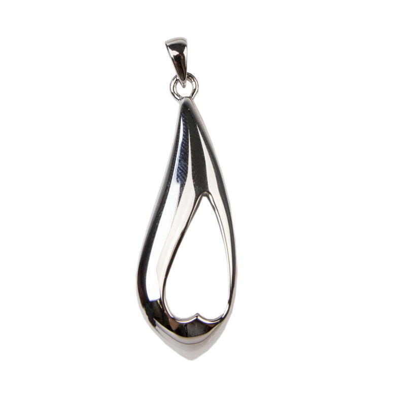 Teardrop of Love Cremation Necklace - Sterling Silver