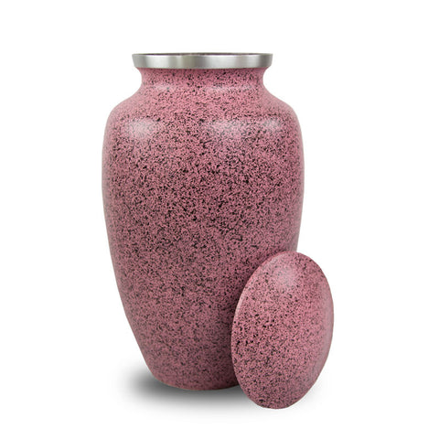 Two-Tone Pink Classic Cremation Urn