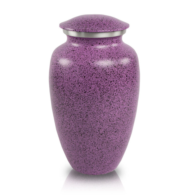 Two-Tone Lilac Classic Cremation Urn - Large