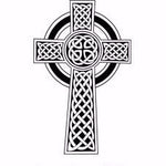 Celtic Cross Engraving - Large