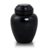 Black Marble Cremation Urn - Extra Small