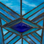 Mission Style Cremation Urn - Indigo