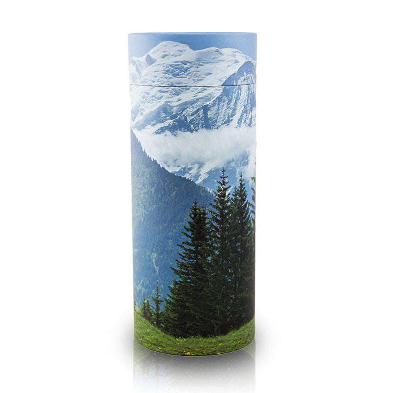 Mountain Cremation Scattering Tube - Large