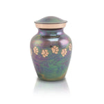 Extra Small Raku Cremation Urn for Pets