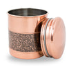 Copper Pet Cremation Urn - Mughal Motif