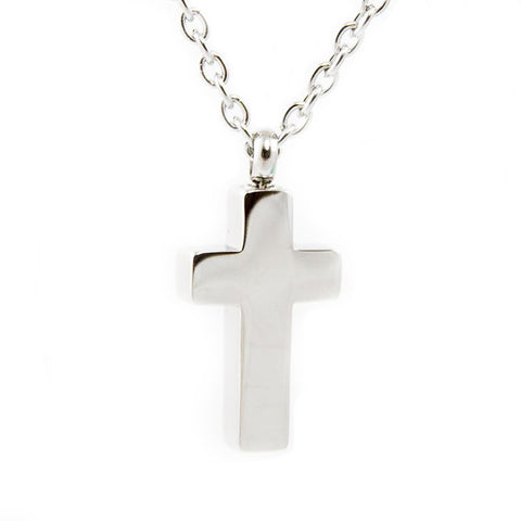 Stainless Steel Cross Cremation Pendant