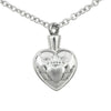 Stainless Steel Claddagh Cremation Pendant