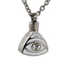 Eye of Providence Cremation Pendant - Stainless Steel